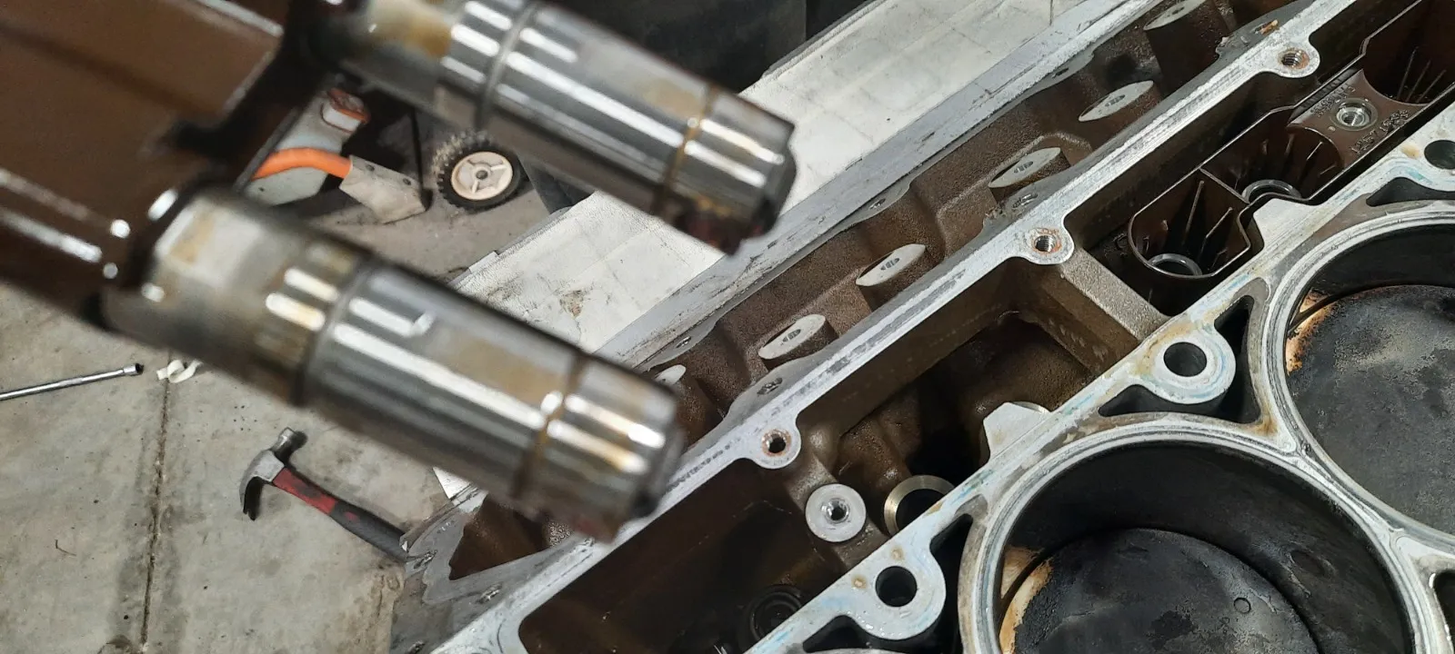 New Parts Laid Out