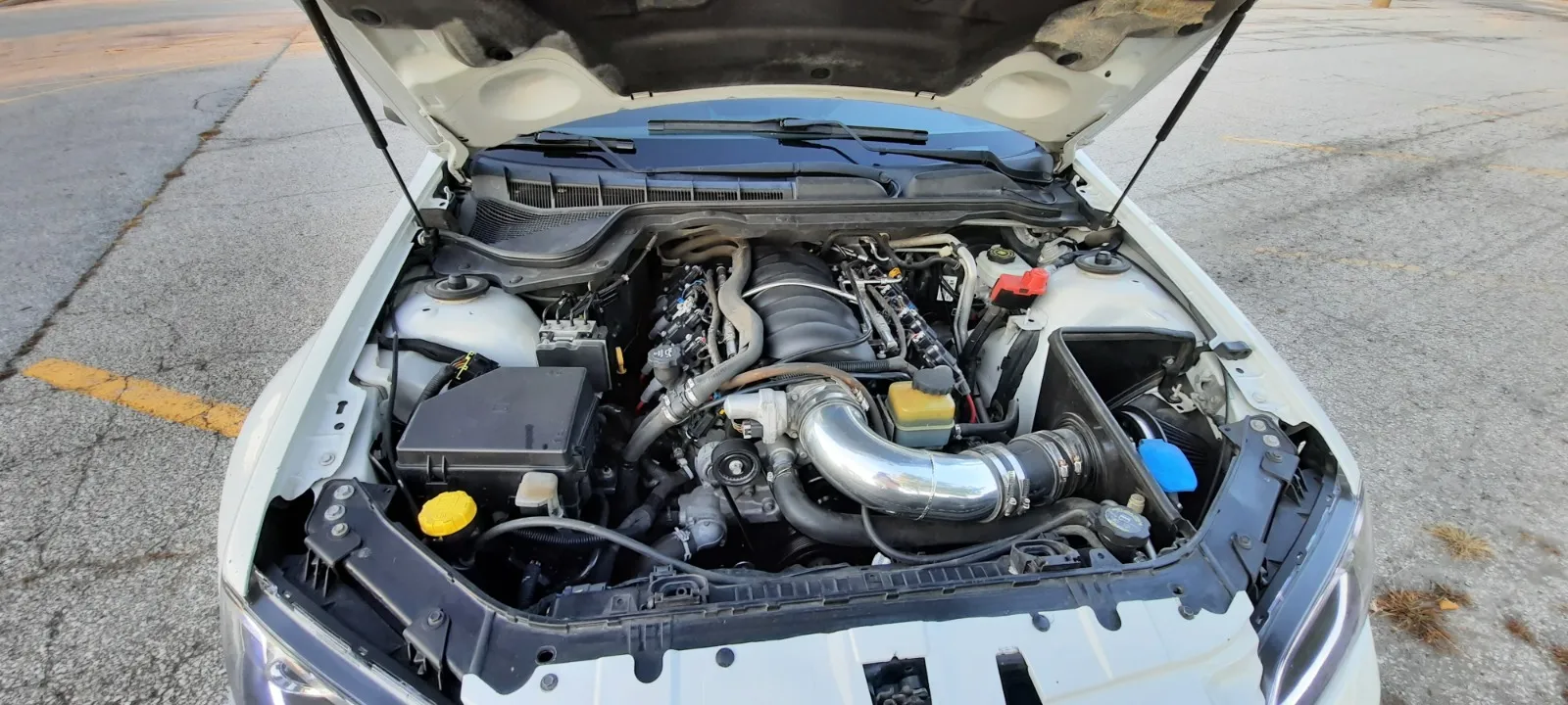 Real photo: Rebuilt Engine Complete